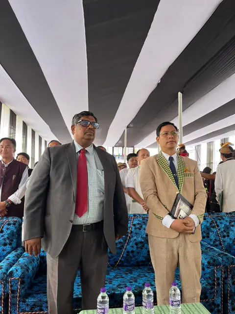Rev. Dr. Raja Singh Elias General Secretary IEM and Rev. Dr. Tana Tagi Tara General Secretary NBCC